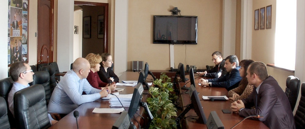 Совещание с представителями департамента имущественных отношений Краснодарского края